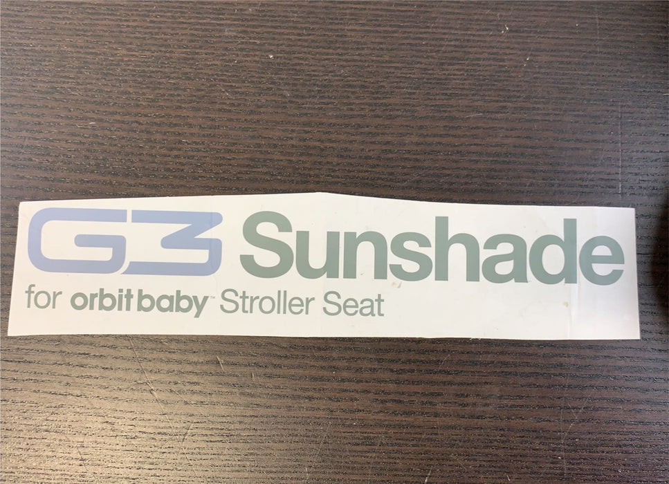 secondhand Orbit Baby G3 Canopy