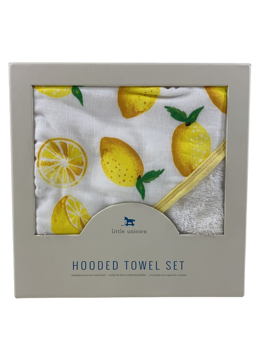 Shop Little Unicorn Hooded Towel Set, Lemon at GoodBuy Gear
