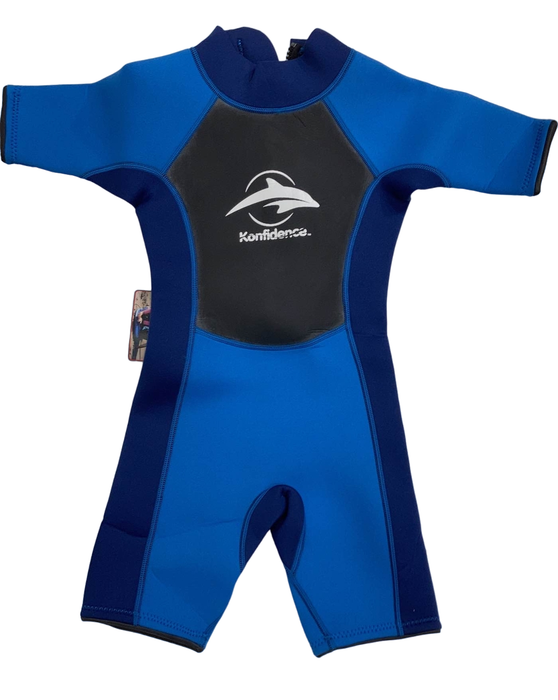 Shop Konfidence Shortie Child Wetsuit, Blue, 7-8yrs at GoodBuy Gear