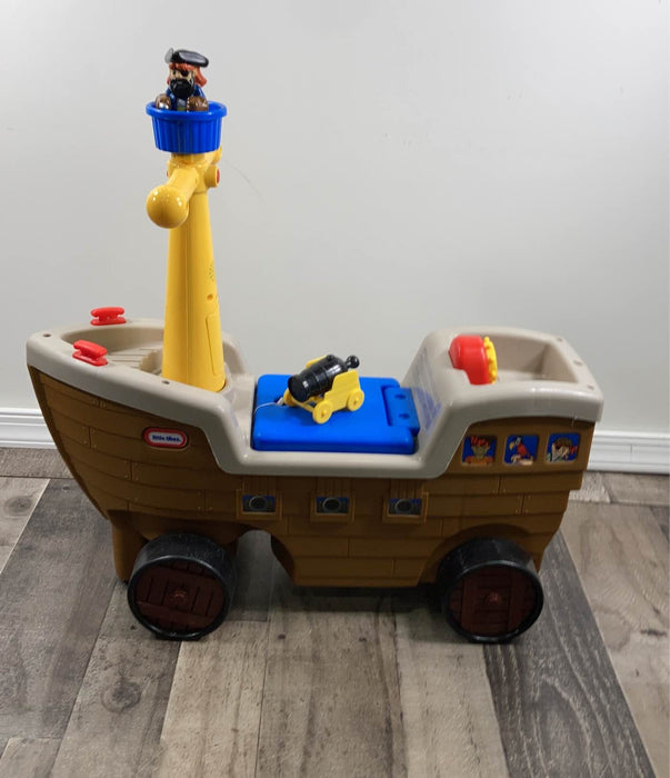 used Little Tikes Play ‘n Scoot Pirate Ship