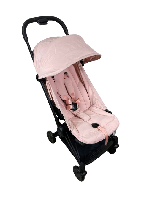 used Cybex Coya, Matte Black, Peach Pink