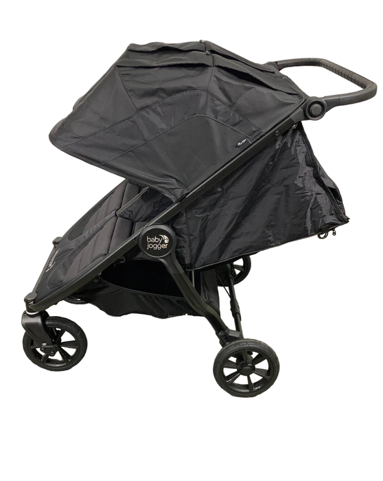 secondhand Baby Jogger City Mini GT2 Double Stroller, 2022, Jet