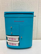 secondhand American Girl Truly Blue Hairstyling Caddy for dolls