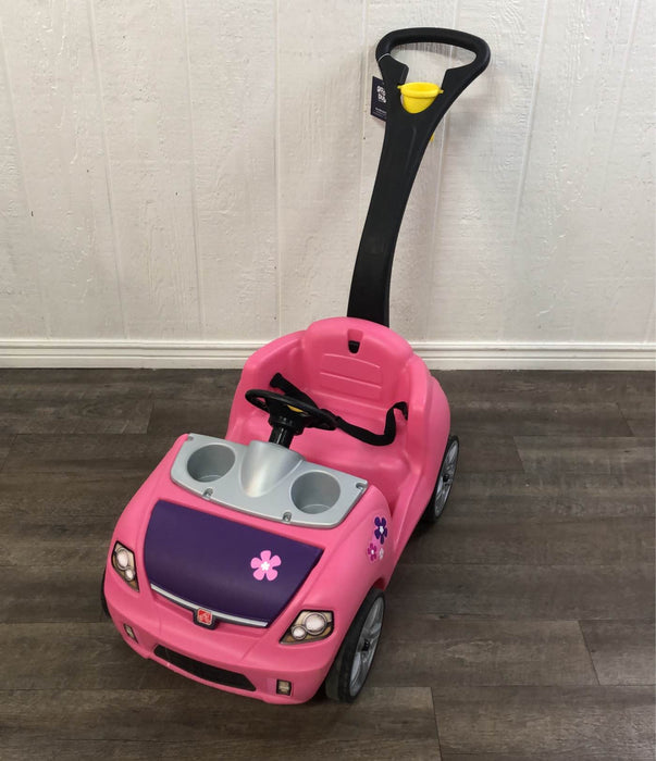 used Step2 Whisper Ride II Ride On Push Car, Pink