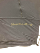 secondhand SlumberPod 3.0 Sleep Canopy, Black with Grey Accents