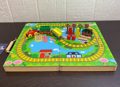 used Edushape Wooden Train Set