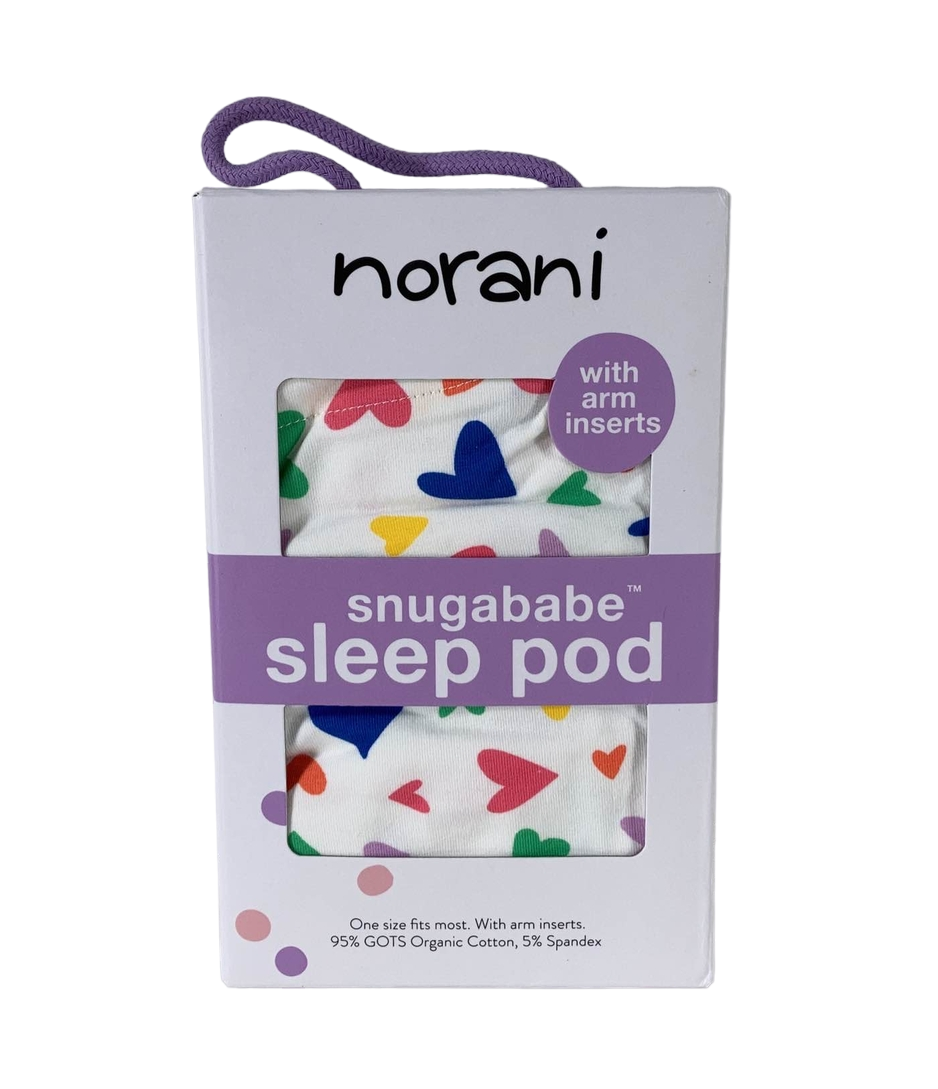 Snugababe Swaddle™ Sleep Pod - Colorful Hearts