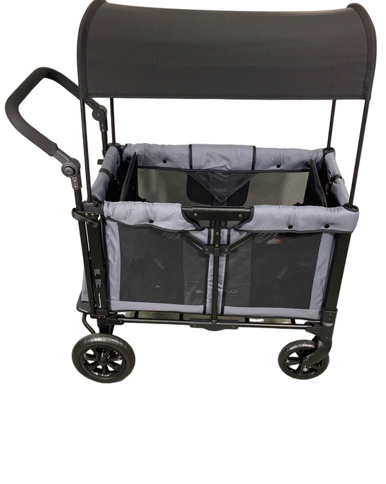 secondhand Wonderfold W2 Elite Multifunctional Stroller Wagon, 2022, Charcoal Grey