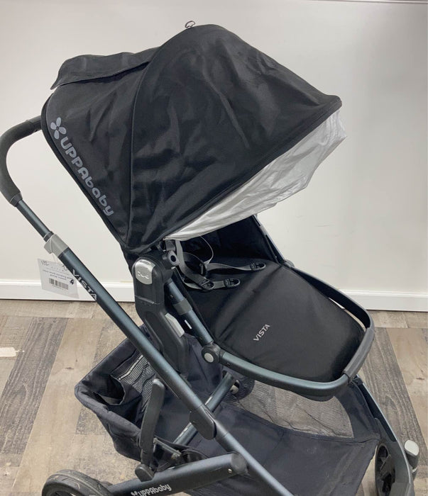 used UPPAbaby VISTA Stroller, Jake (Black), 2015- HIDDEN TO REMOVE BUMPER BAR AND NEW PHOTOS