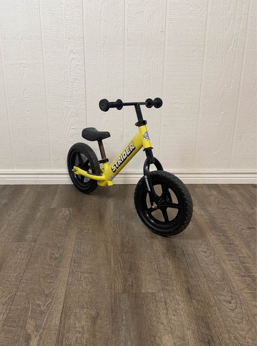 used Strider Balance Bike 12 Sport, Yellow