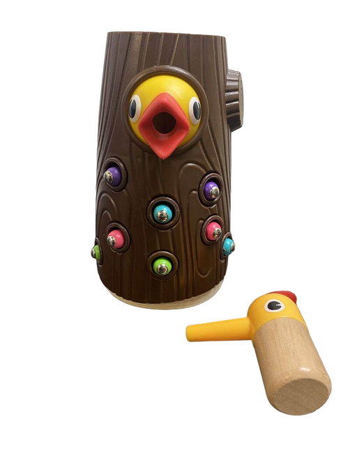 used Top Bright Woodpecker Feeding Game