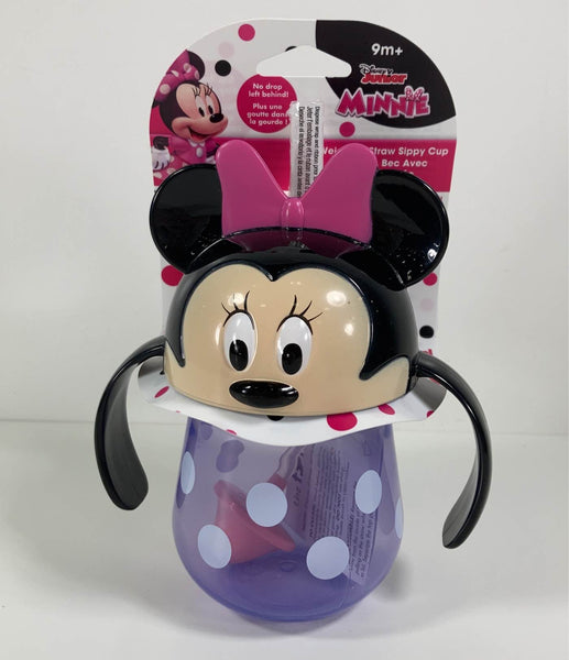 DISNEY The First Years MICKEY MOUSE Sippy Cup with Handles & Weighted Straw