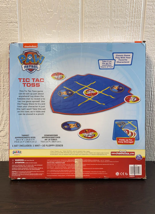 secondhand PAW Patrol Tic Tac Toss