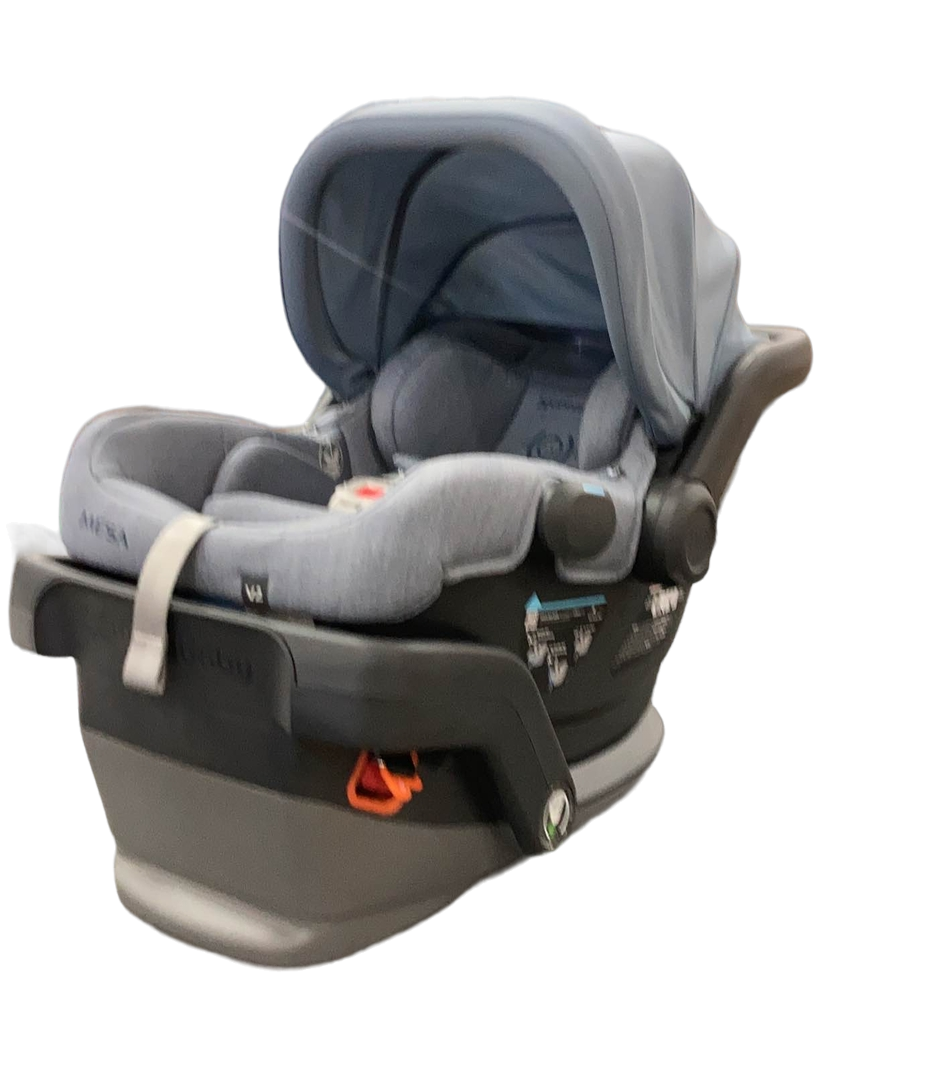 uppababy gregory car seat UPPAbaby MESA V2 Infant Car Seat, 2023, Gregory (Blue Melange Merino W