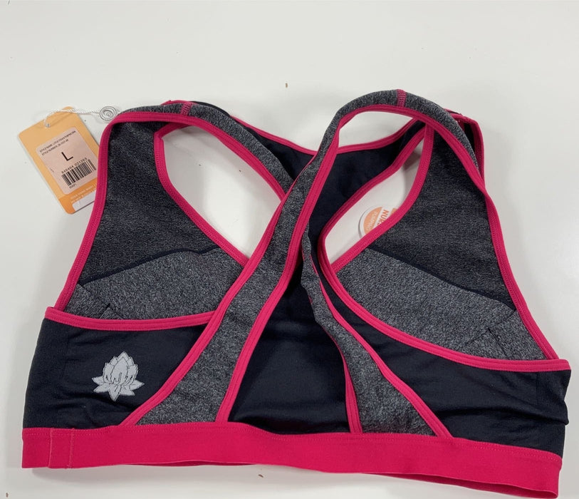 Shop Cake Maternity Lotus Hands Free Pumping Yoga Bra, Large at GoodBuy Gear