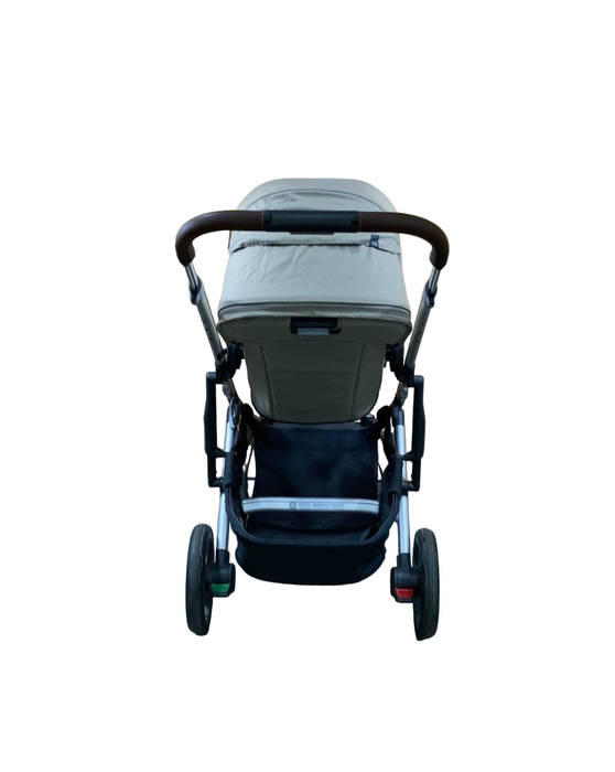 UPPAbaby CRUZ V2 Stroller, 2023, Anthony(White and Grey Chenille)