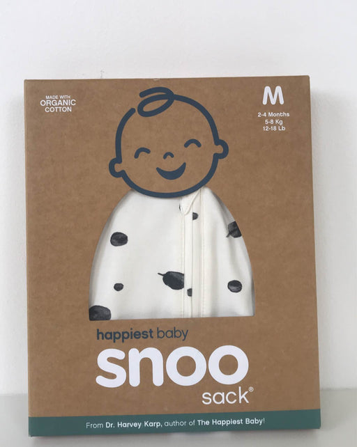 used Happiest Baby SNOO Sack, Ivory Planets, Medium (12-18 lbs)