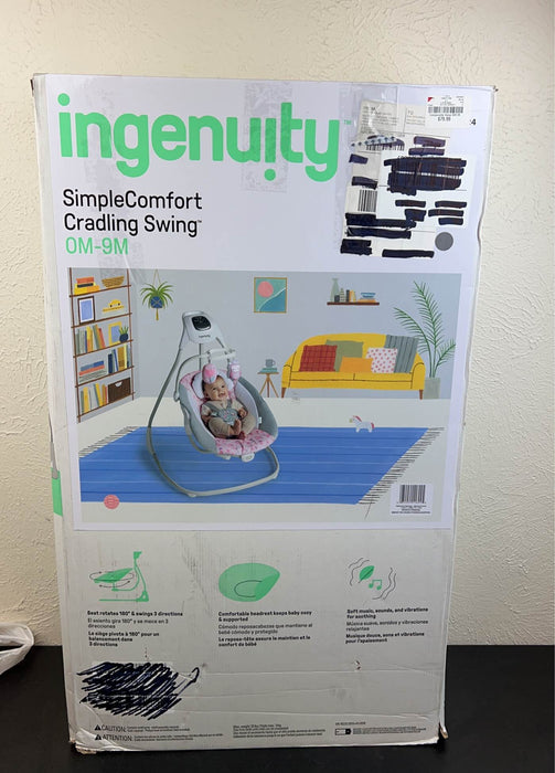 secondhand Ingenuity Simple Comfort 2-in-1 Swing Rocker