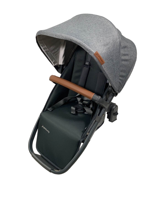 used UPPAbaby VISTA RumbleSeat V2, 2015+, 2022, Greyson (Charcoal Melange)