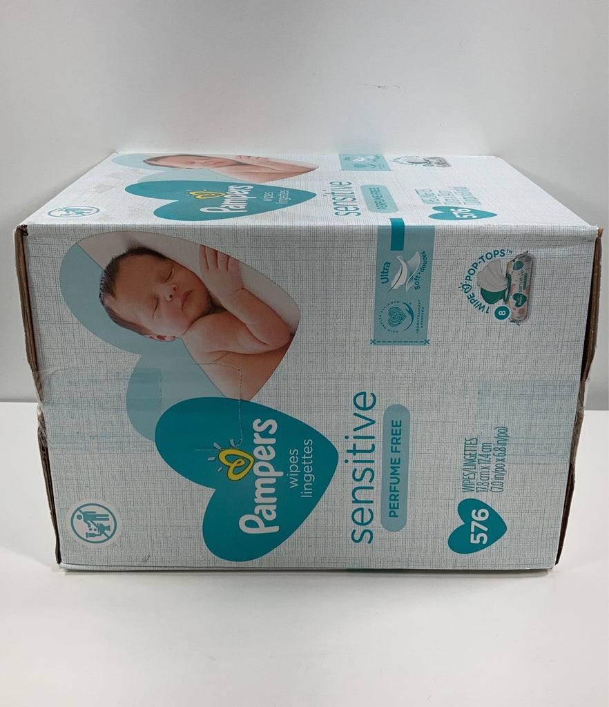 Pampers Sensitive Baby Wipes, 576 Count