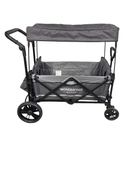 secondhand Wonderfold X2 Push + Pull Double Stroller Wagon, 2021, Stone Gray