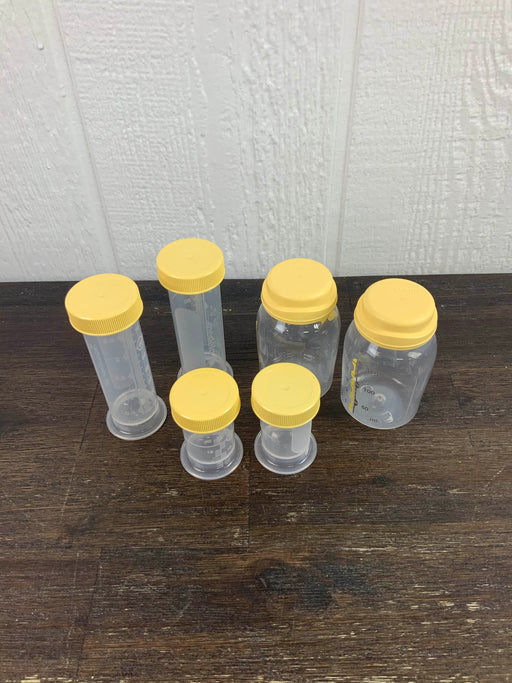 used Medela Milk Storage Containers