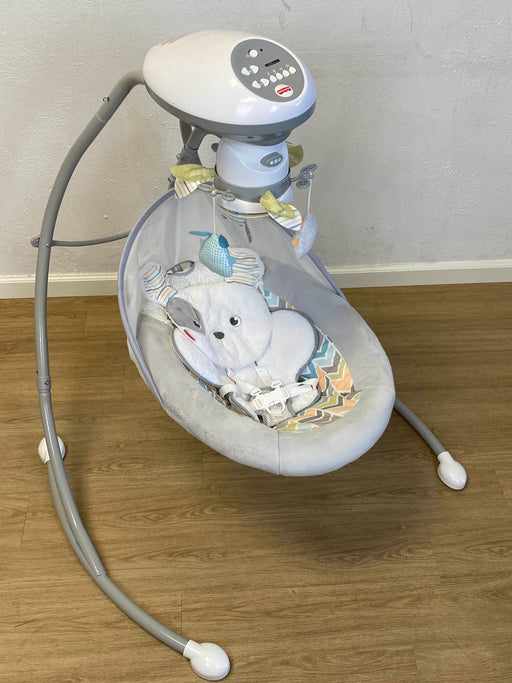 used Fisher Price Cradle 'n Swing, Sweet Snugapuppy Dreams