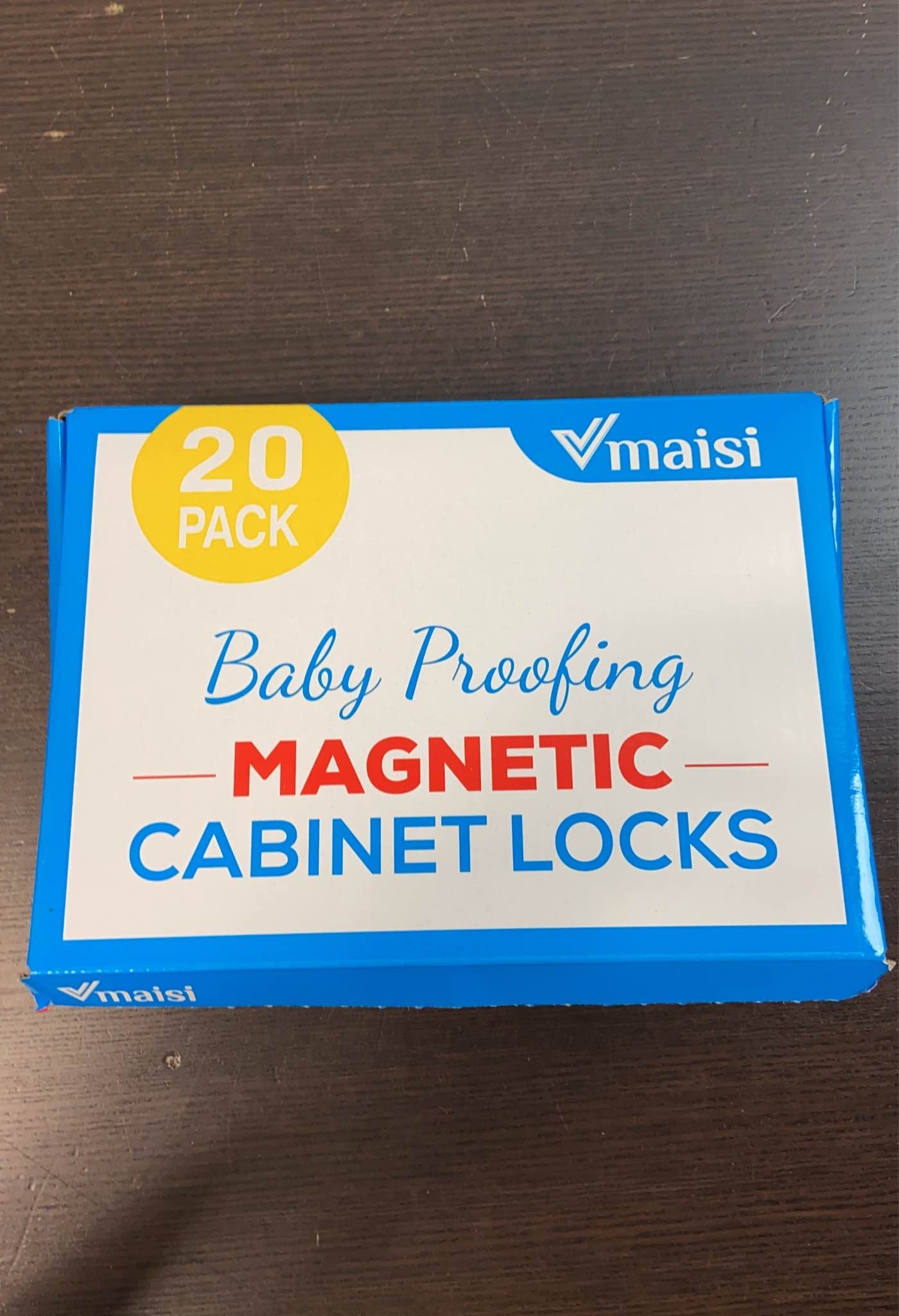 20 Pack Magnetic Cabinet Locks Baby Proofing