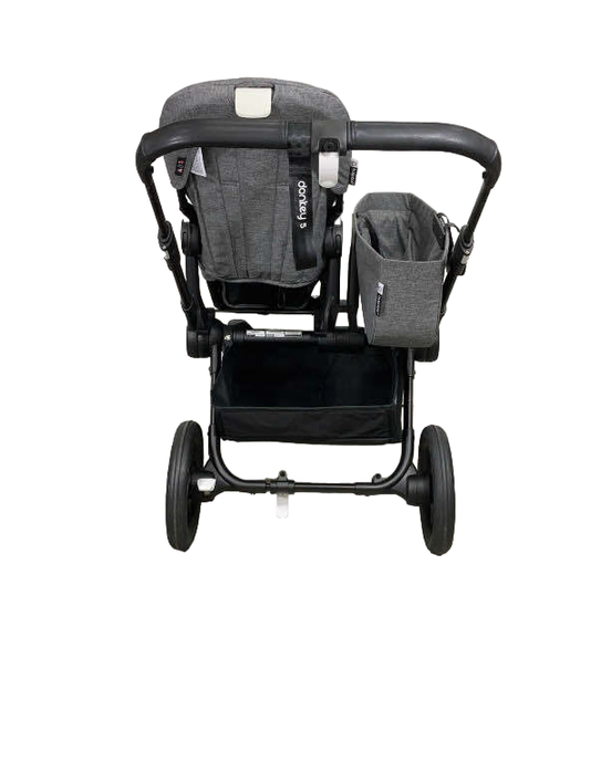 Bugaboo Donkey 5 Stroller Mono, 2023, Grey Melange, Black