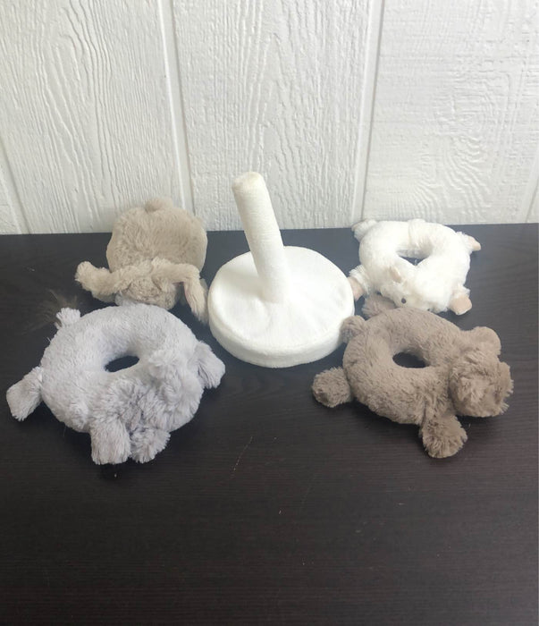 secondhand Pottery Barn Kids Small Animal Plush Stacker
