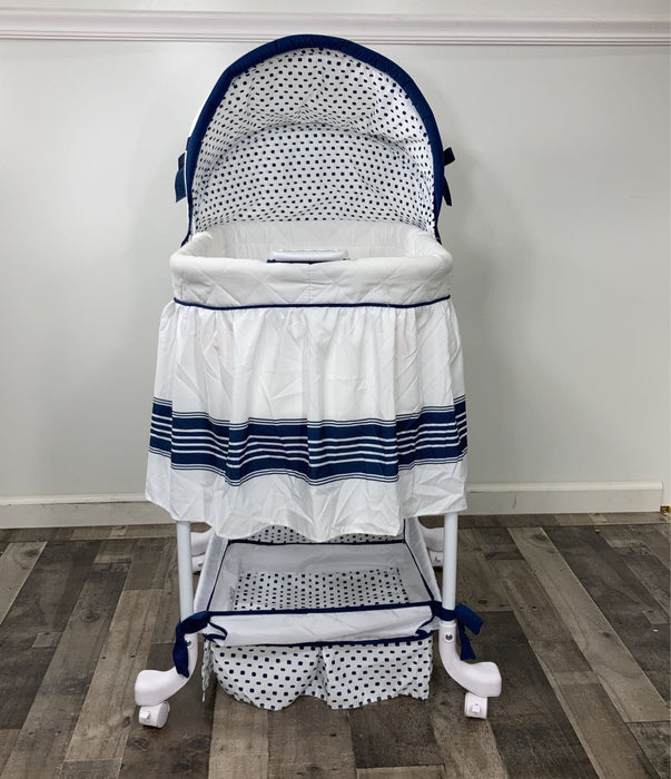 secondhand Delta Children Smooth Glide Bedside Bassinet