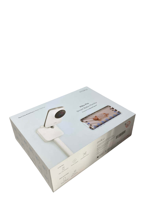 secondhand Miku Pro Smart Baby Monitor with Wall Mount