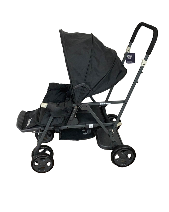 secondhand Joovy Caboose Ultralight Graphite Stroller, 2021, Black