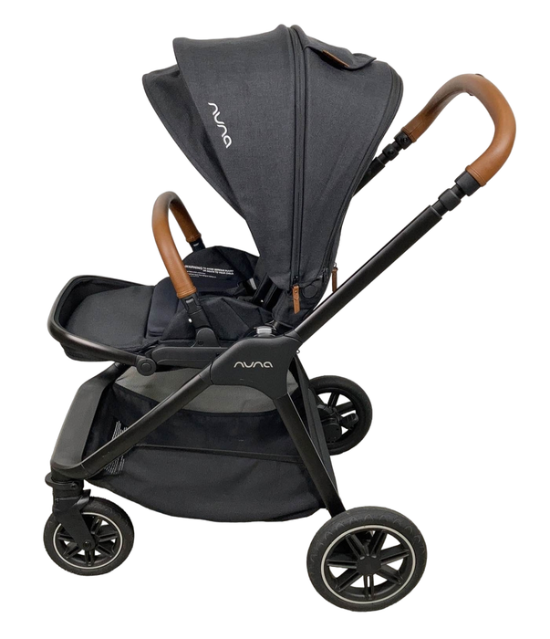 secondhand Nuna TRIV Next Stroller, 2022, Caviar