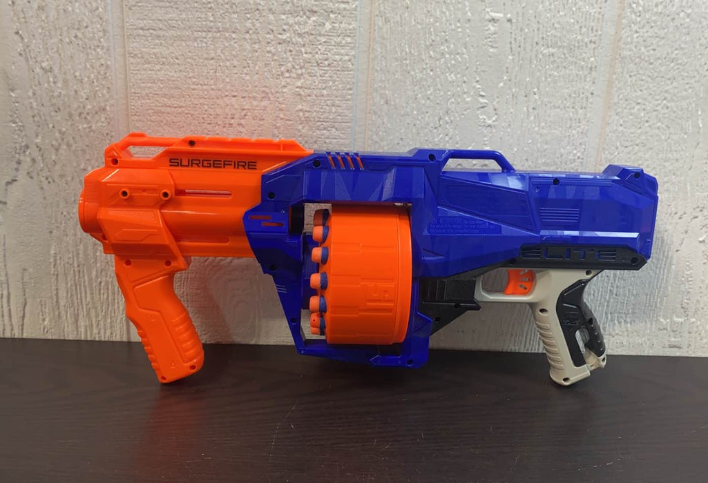 secondhand Nerf Surgefire Elite Blaster