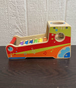 secondhand Hape Rainbow Pound & Tap Bench