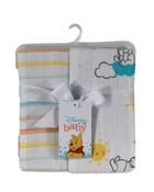 used Disney Baby Winnie The Pooh Muslin Burp Cloths 2 Pack