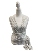 used Solly Baby Wrap, Natural Grey Stripe