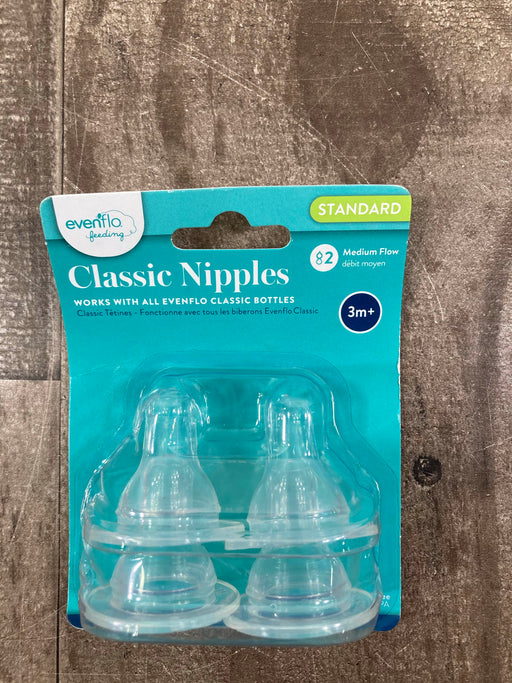 used Evenflo Classic Nipples, -Level 2 Level 4