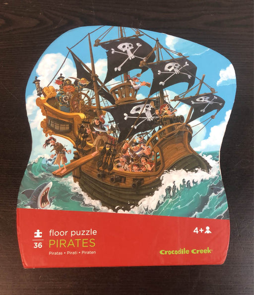 used Crocodile Creek Floor Puzzle