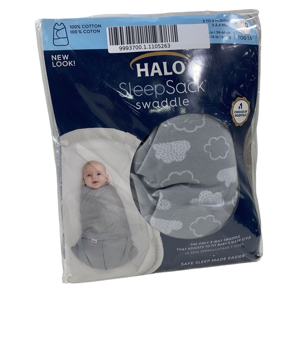 Shop Halo SleepSack Swaddle, Small, Clouds at GoodBuy Gear