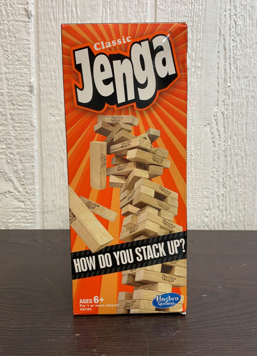 used Hasbro Jenga Classic Game