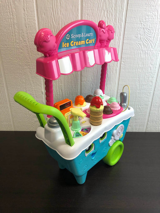 secondhand Leap Frog Scoop and Learn Ice Cream Cart