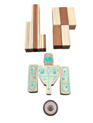 used Tegu Magnetic Wood Blocks