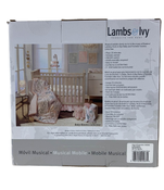 secondhand Lambs & Ivy Musical Crib Mobile, Baby Blooms Collection