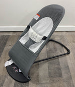 used BabyBjorn Bouncer Balance, Dark Grey/Grey, Black Frame