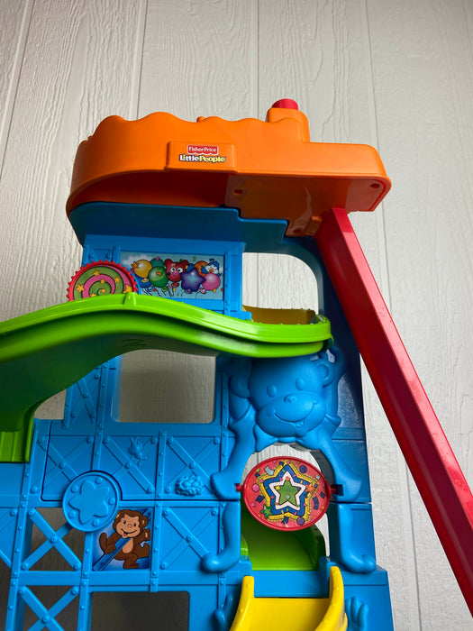 secondhand Fisher Price Little People Loops ‘n Swoops Amusement Park