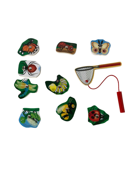 secondhand Melissa & Doug Bug Catching Magnetic Puzzle Game