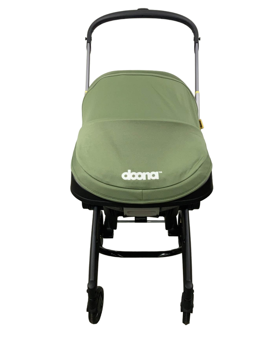 used Doona Infant Car Seat & Stroller Combo, 2023, Desert Green