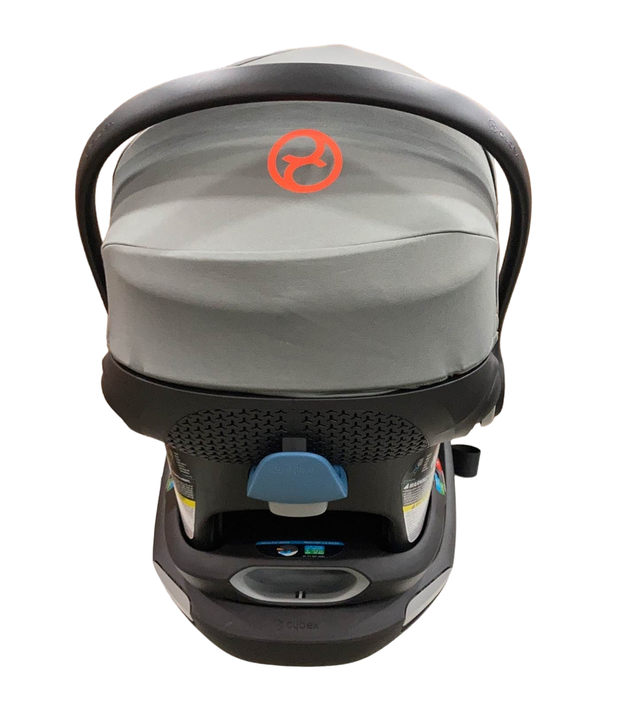 Cybex Aton G Swivel Infant Car Seat And Base, 2023 Lava Grey